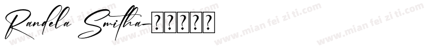 Randela Smitha字体转换
